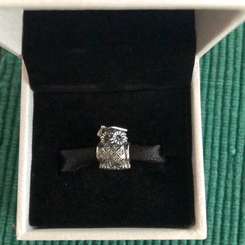 Authentic Pandora Graduate Owl - Picture 3 of 3